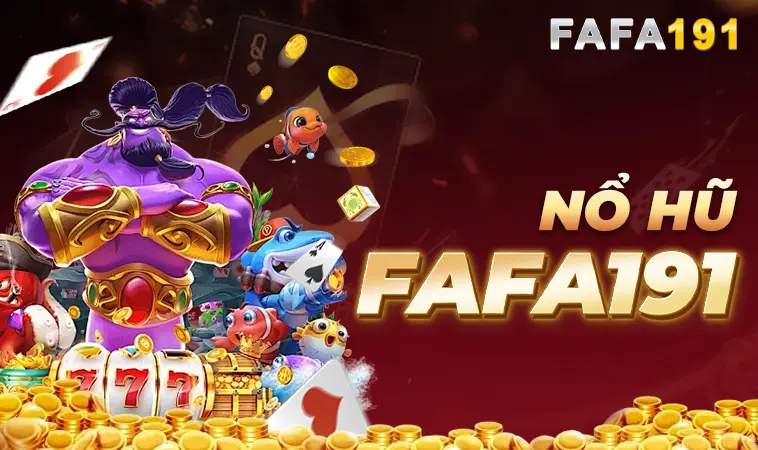 Sảnh nổ hũ FAFA191 thiết kế đồ họa đẹp, ấn tượng