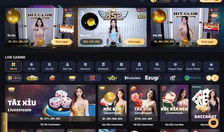 Sảnh Casino Online tại FAFA191 sở hữu dàn dealer cực kỳ xinh đẹp